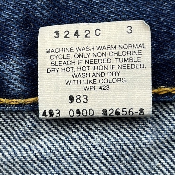 Levi’s 550 Vintage Relaxed Fit Size 36 x 32 - Picture 9 of 16